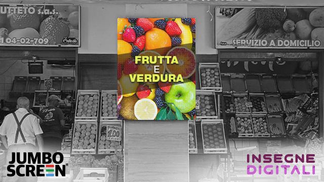 JUMBOSCREEN FC75/3.9 OUTDOOR (DV 192 X 256 - CM 75 X 100)