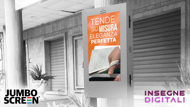 JUMBOSCREEN TOTEM 43" LCD OUTDOOR (DV 1080 X 1920)