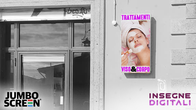 JUMBOSCREEN FC50/3.91 OUTDOOR (DV 128 X 256 - CM 50 X 100)