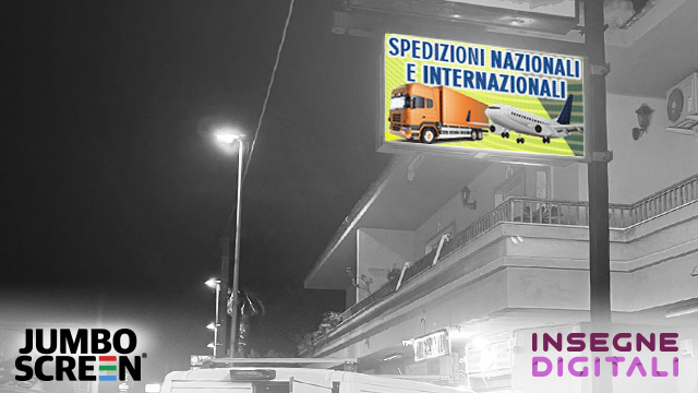 JUMBOSCREEN FC82/6.6 SMD OUTDOOR BIFACCIALE (DV 192 X 96) (CM 128 X 64)